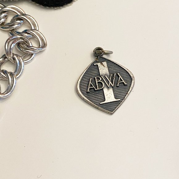 Vintage Lot of ABWA Pin Charm Bracelet American Business Woman's Association - Picture 3 of 5